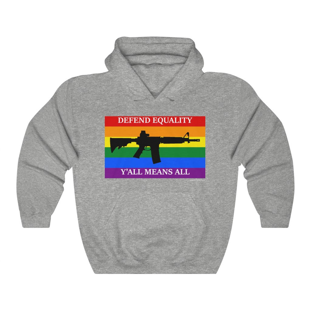 Slimmer Fit AR Variant Pride Flag Y'all Means All