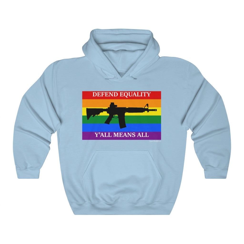 Slimmer Fit AR Variant Pride Flag Y'all Means All