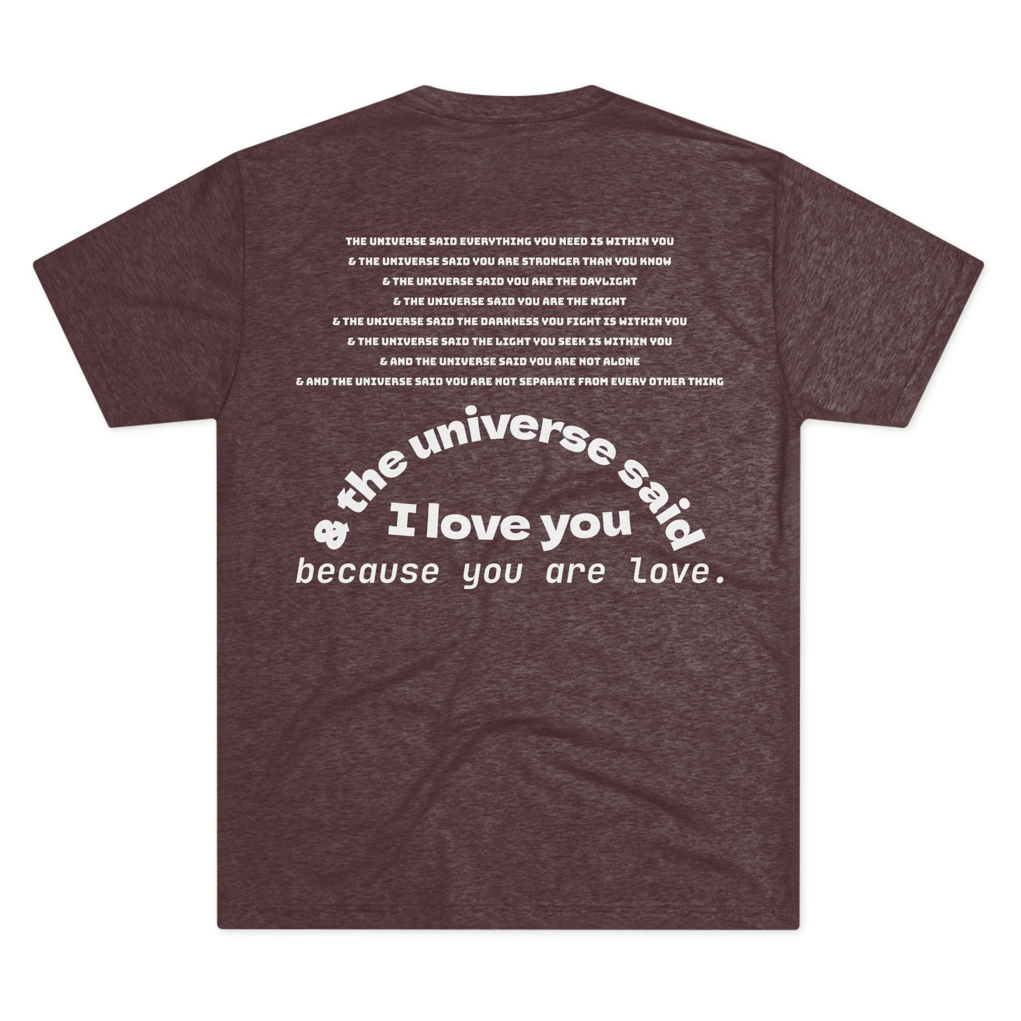 Seek First To Understand Galaxy Tee — Minecraft End Poem