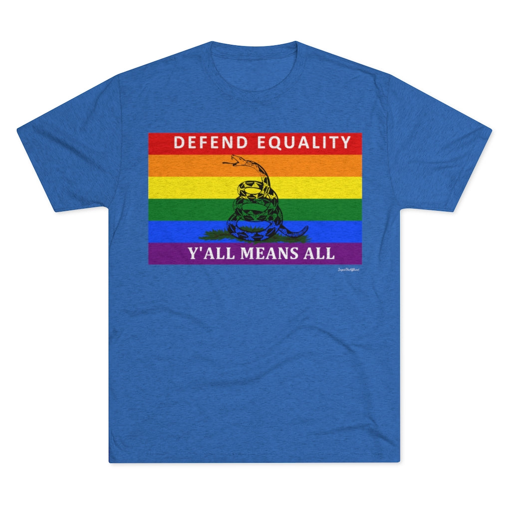 Gadsden Flag X Pride Flag Tee