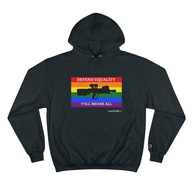 Defend Equality Pride Hoodie — X95 Design