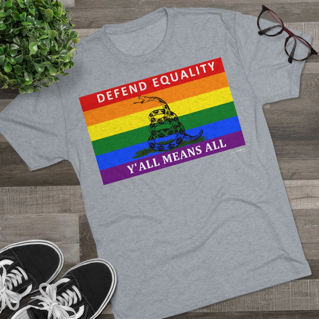 Gadsden Flag X Pride Flag Tee