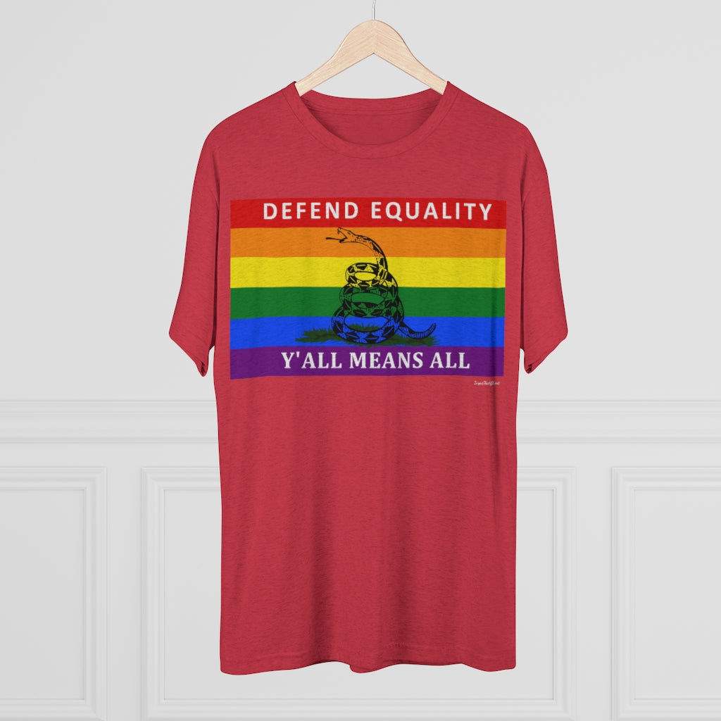 Gadsden Flag X Pride Flag Tee