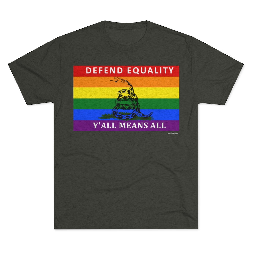 Gadsden Flag X Pride Flag Tee