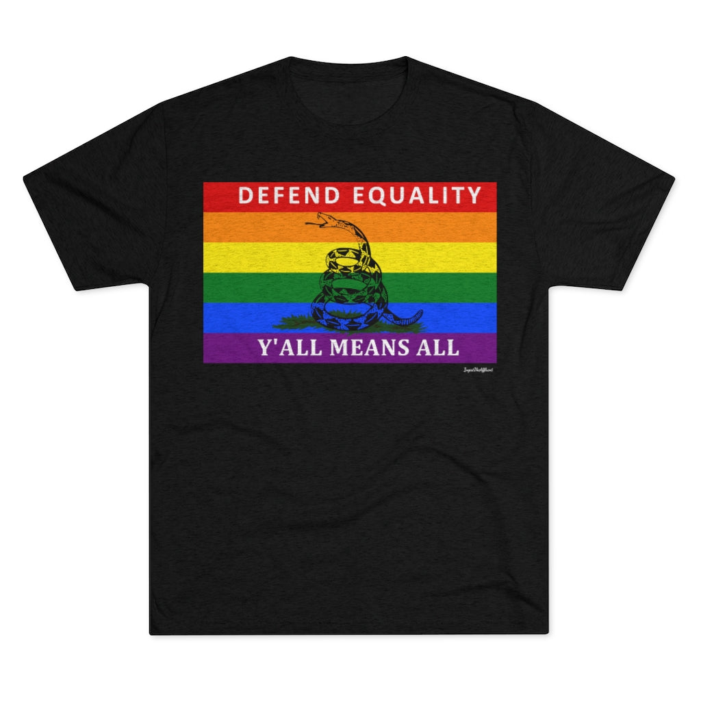 Gadsden Flag X Pride Flag Tee