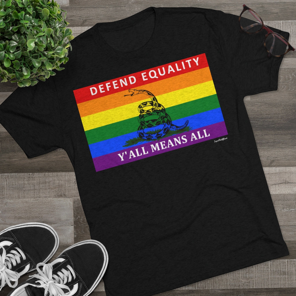 Gadsden Flag X Pride Flag Tee