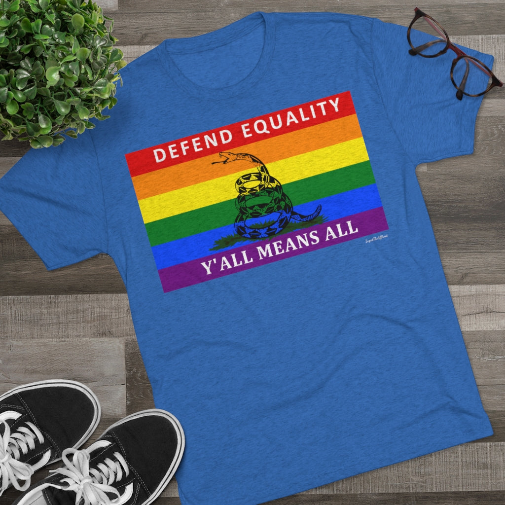 Gadsden Flag X Pride Flag Tee