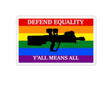 Defend Equality Vinyl Sticker — X95 Design
