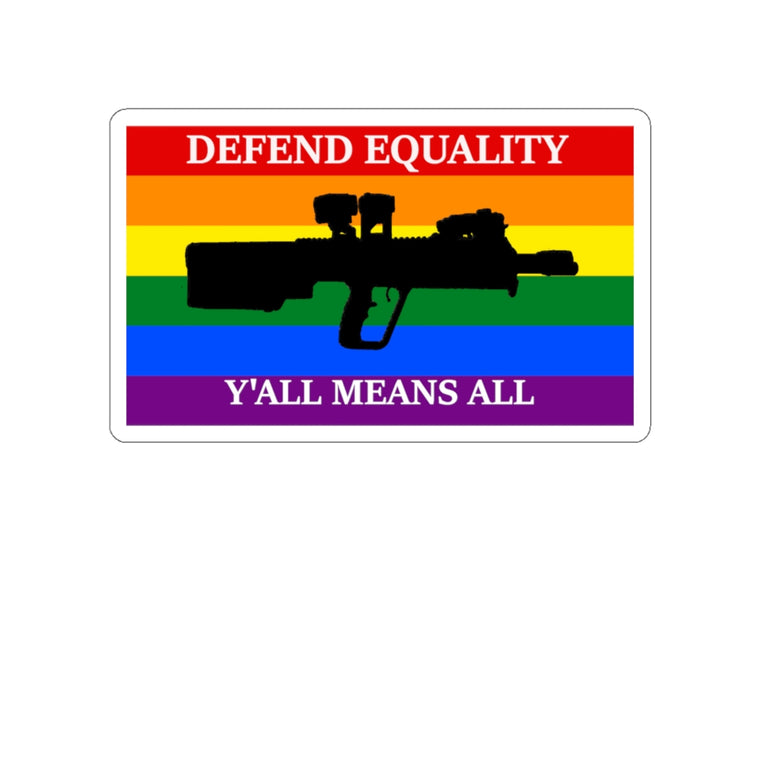 Defend Equality Vinyl Sticker — X95 Design