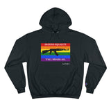 Defend Equality Pride Hoodie — AK Design