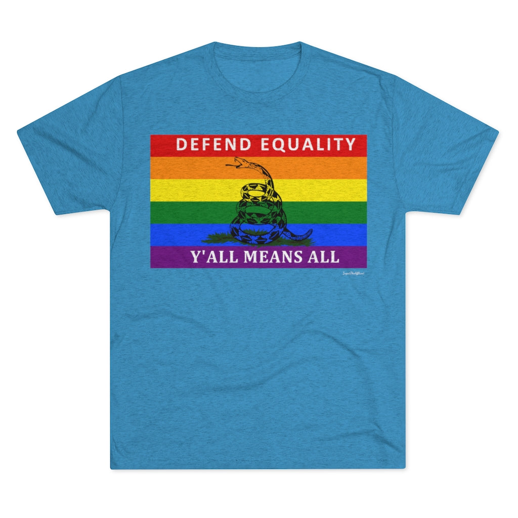 Gadsden Flag X Pride Flag Tee