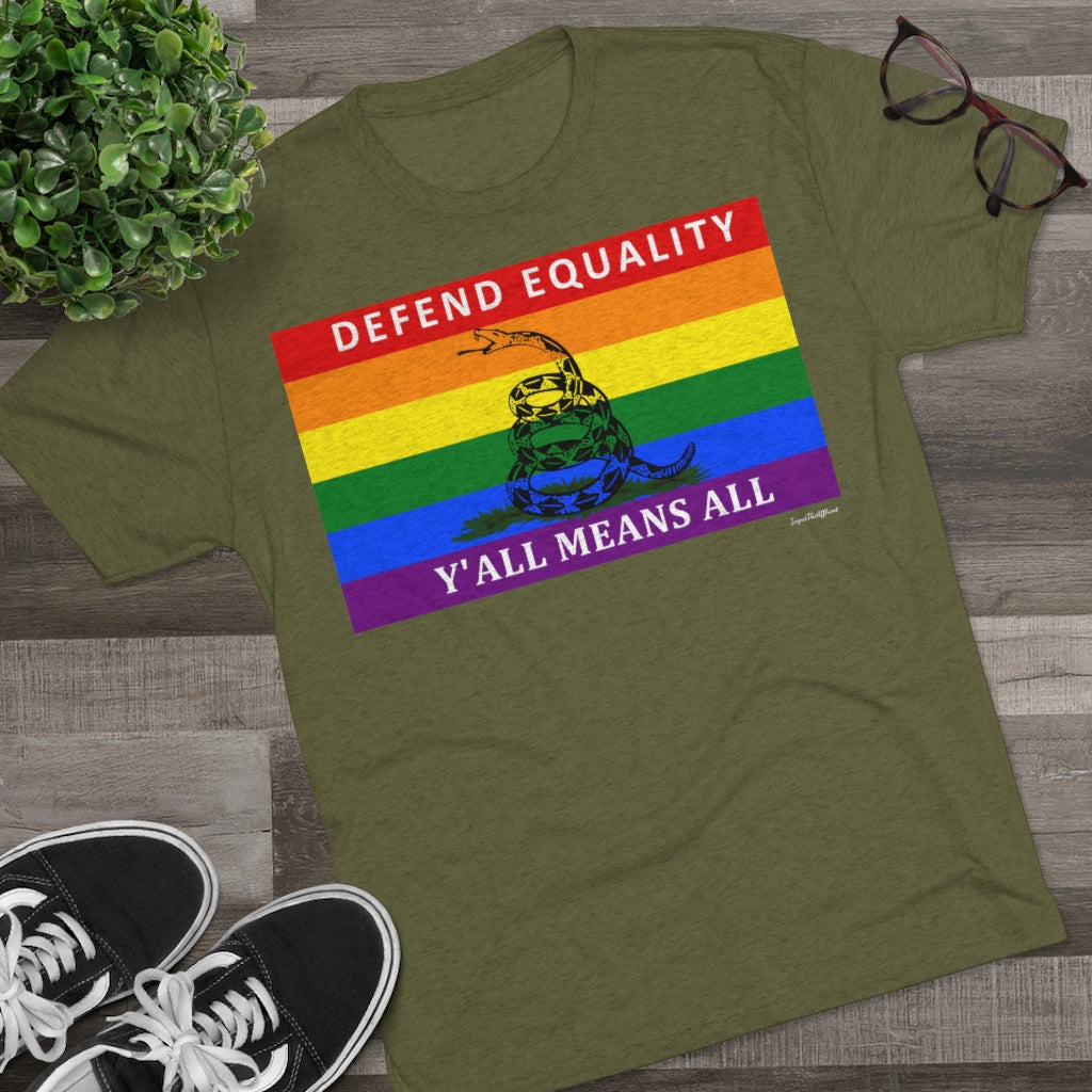 Gadsden Flag X Pride Flag Tee