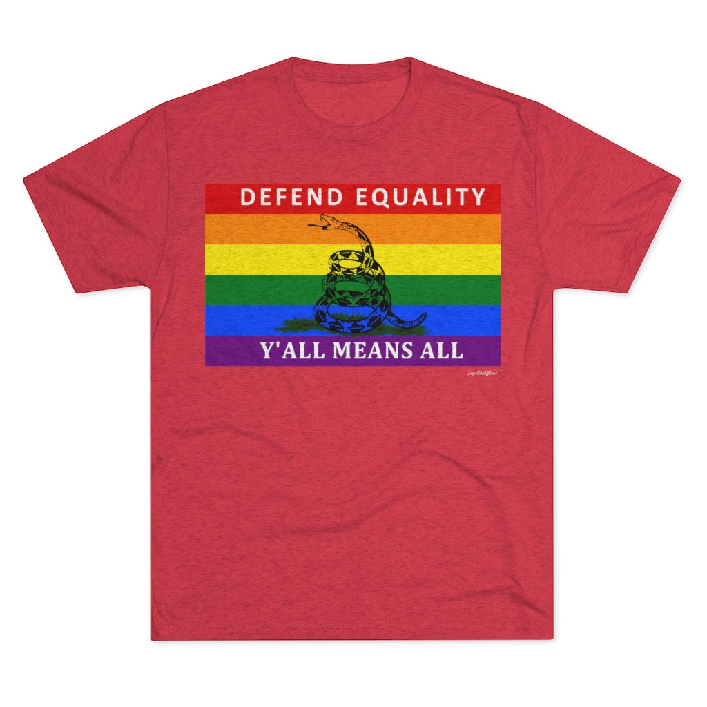 Gadsden Flag X Pride Flag Tee