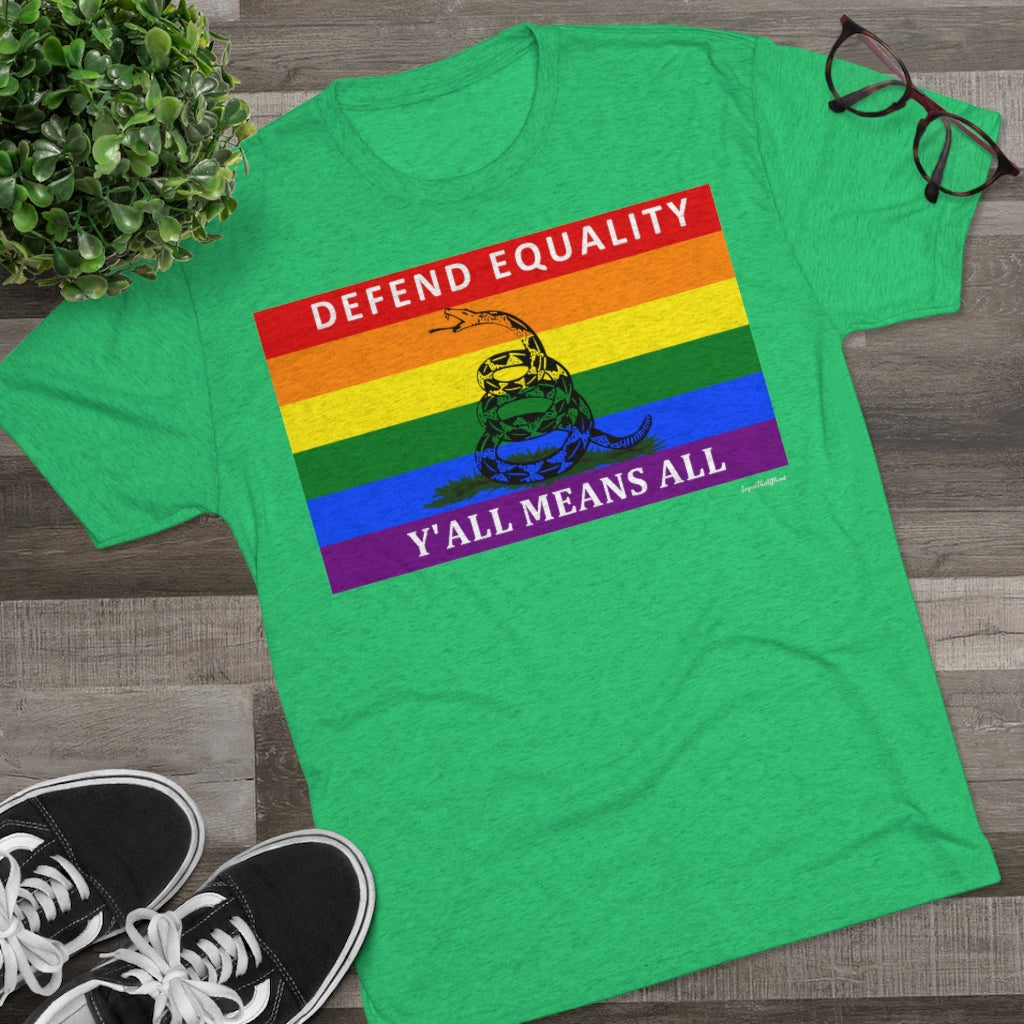 Gadsden Flag X Pride Flag Tee