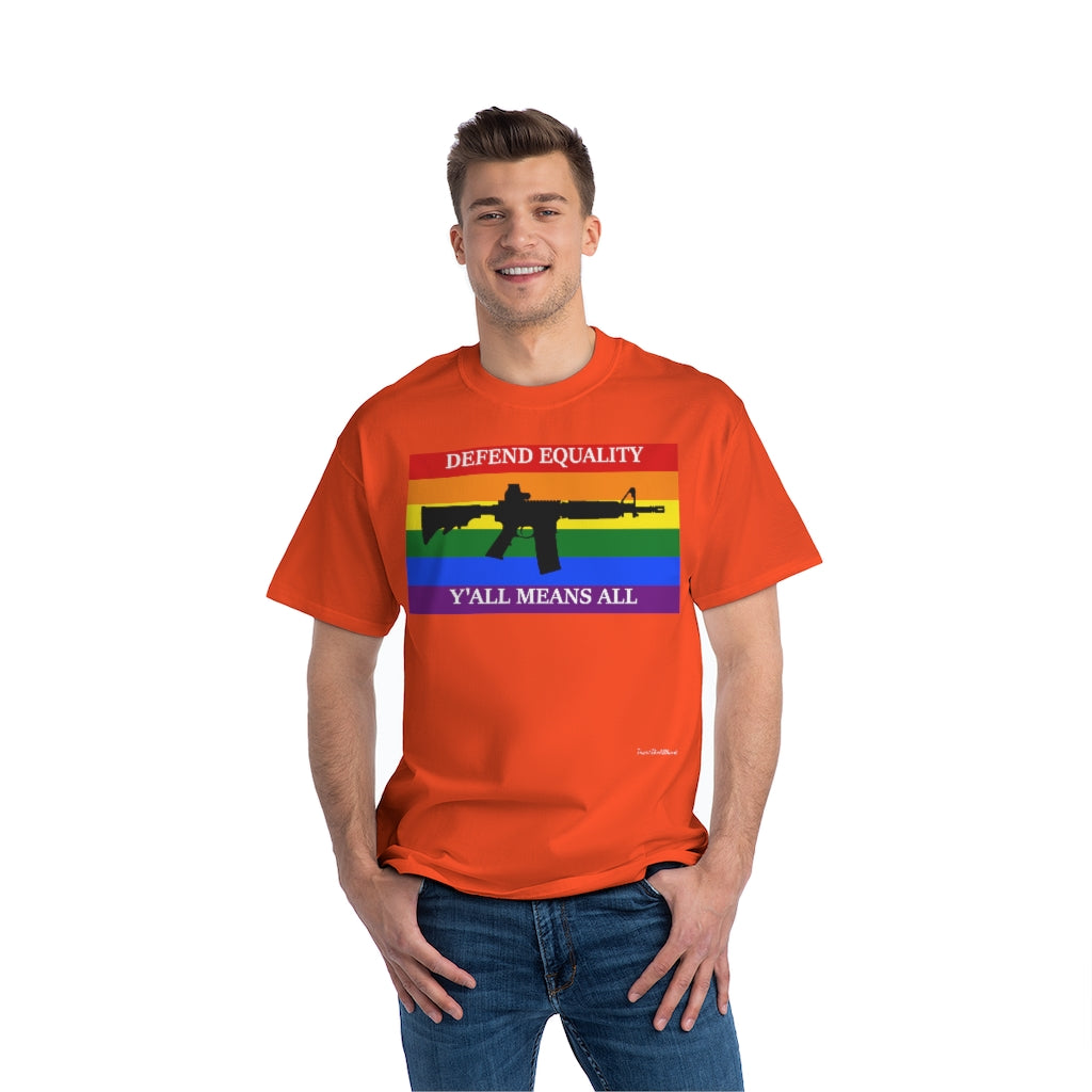 AR Variant Pride Flag Yall Means All Tee!